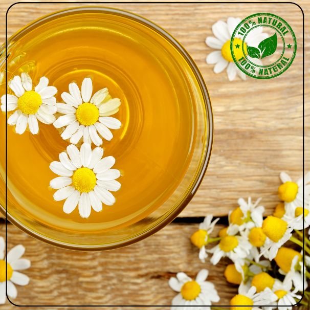 CALMING Chamomile Flower Decaf Tisane