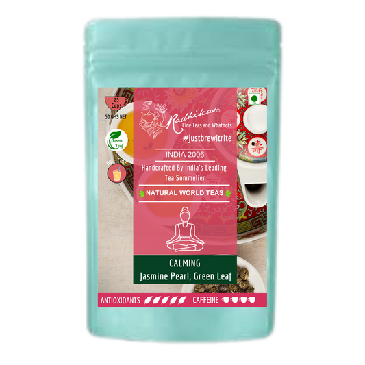 CALMING Jasmine Pearl Green Leaf