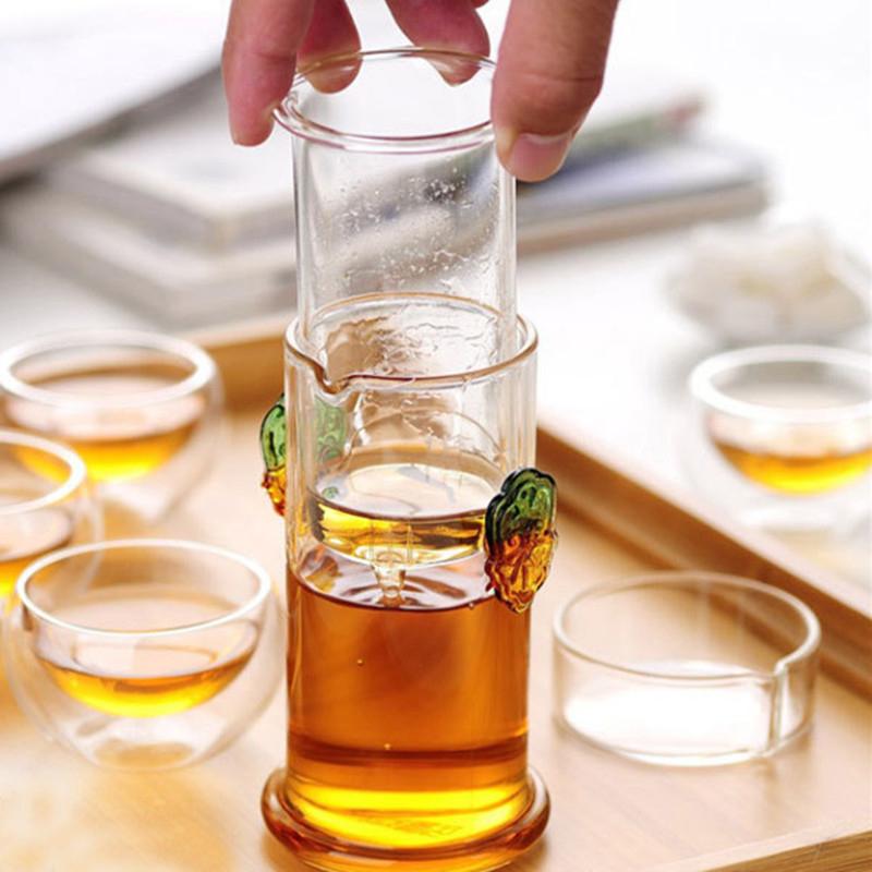 Contemporary Glass Kettle With Glass Infuser - Enhance the Beauty and Versatility of Tea - Radhikas Fine Teas and Whatnots