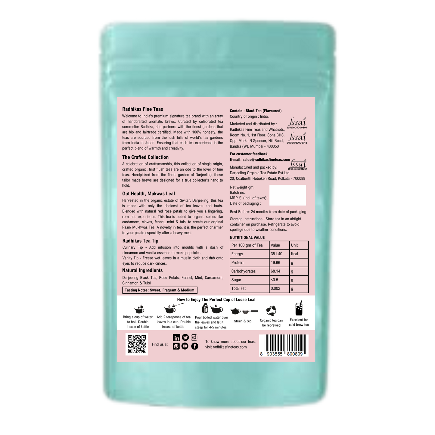 GUT HEALTH Mukhwas Leaf