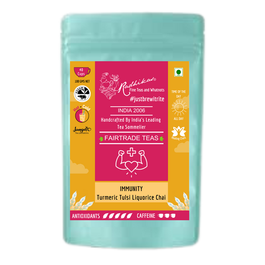 IMMUNITY Turmeric Tulsi Liqourice Chai