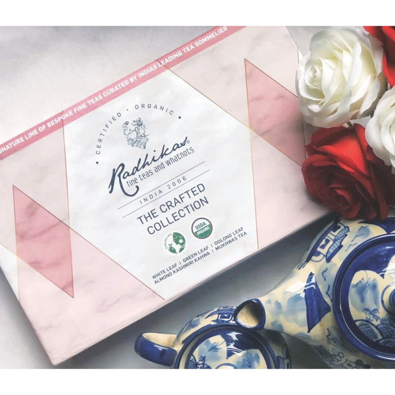 The Crafted Collection - An ode to the lover of teas, Makes 100 Cups - Radhikas Fine Teas and Whatnots