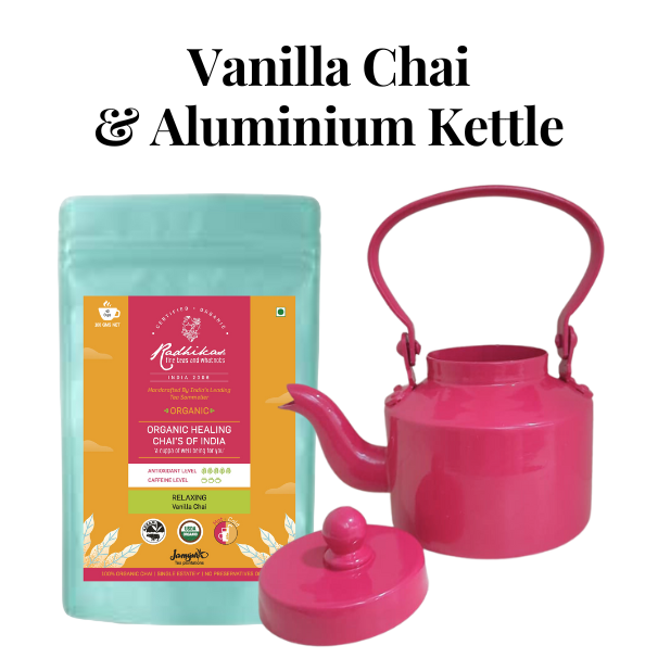 Relax and Rejuvenate with Vanilla Chai and Chaiwali Kettle Bundle
