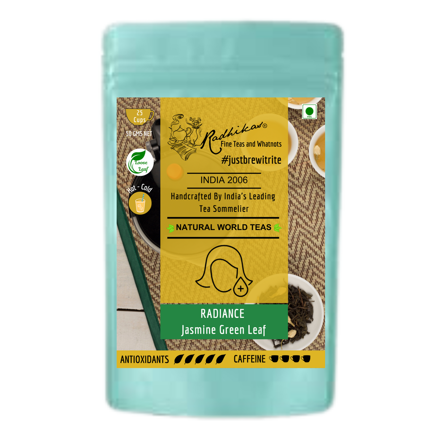 RADIANCE Jasmine Green Leaf - The secret to your well-being with its fragrant and nourishing qualities