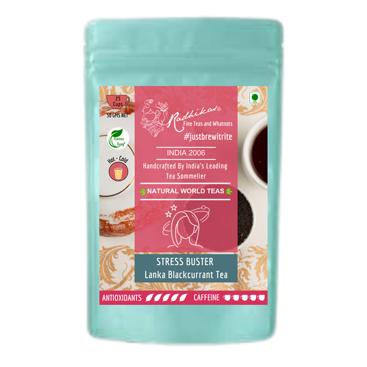 STRESS BUSTER Lanka Blackcurrant Tea
