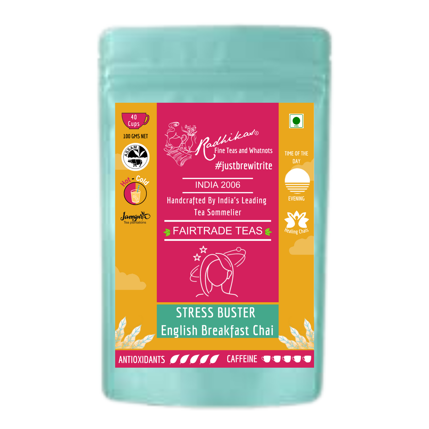 STRESS BUSTER English Breakfast Chai - How English Breakfast Chai Can Boost Your Mood and Energy