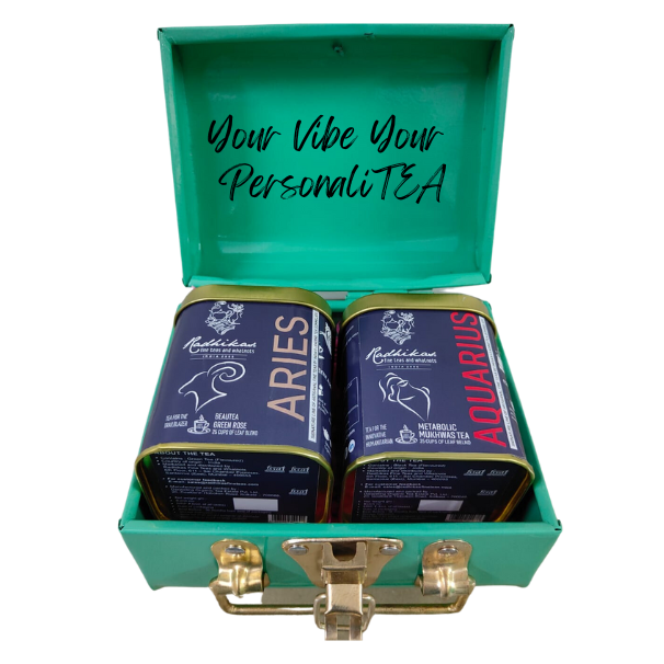 Tea & Stars: Discover Your Zodiac Blend in Trunk Set