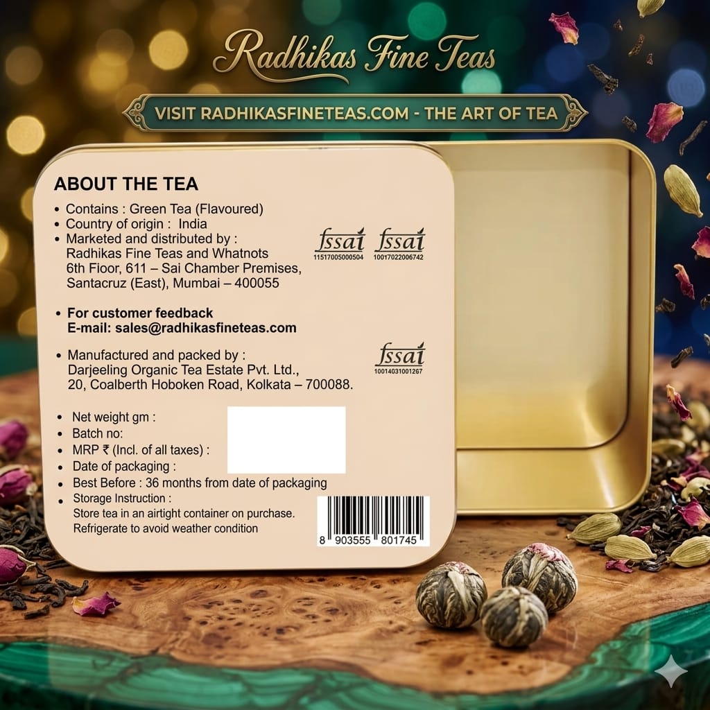 Virgo Zodiac Tea Gift – Refreshing Spearmint Tea Infusion
