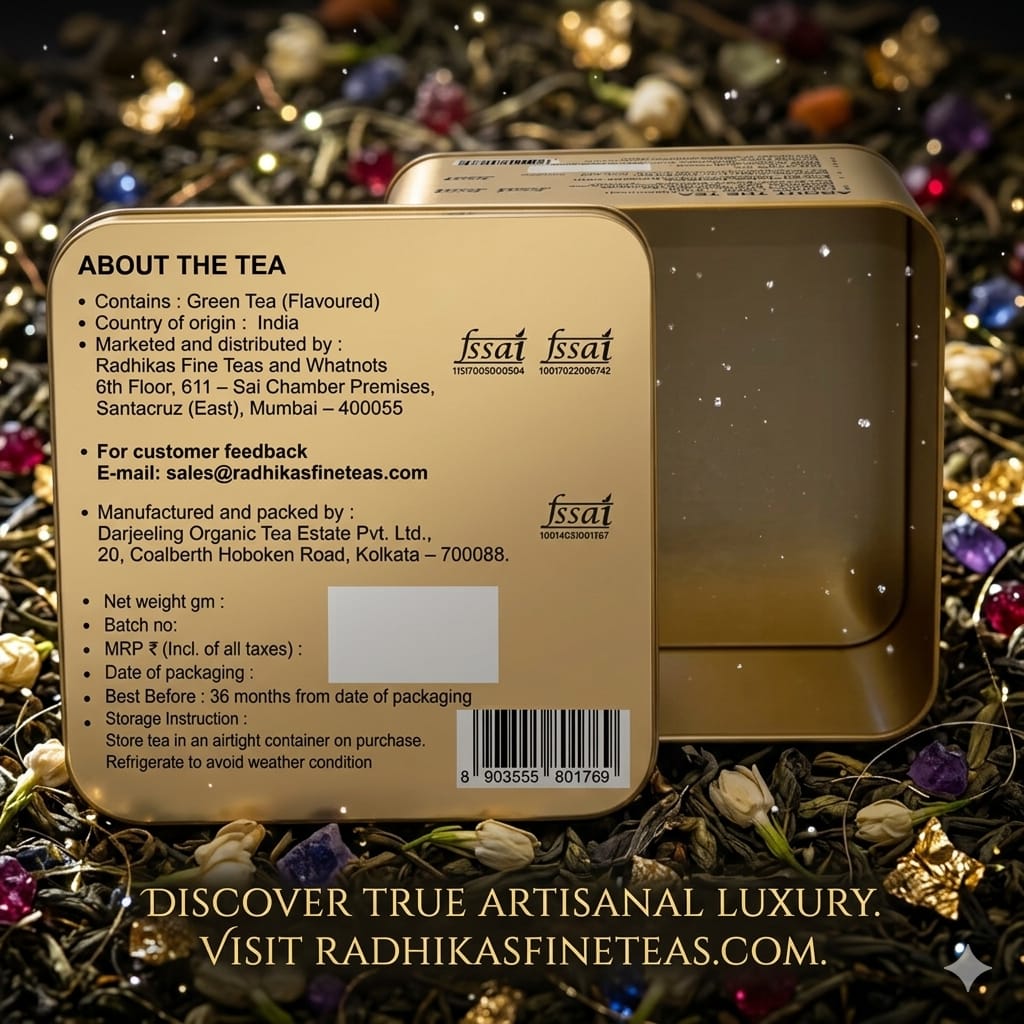 Scorpio Zodiac Tea Gift – Royal Saffron Kashmiri Kahwa Tea