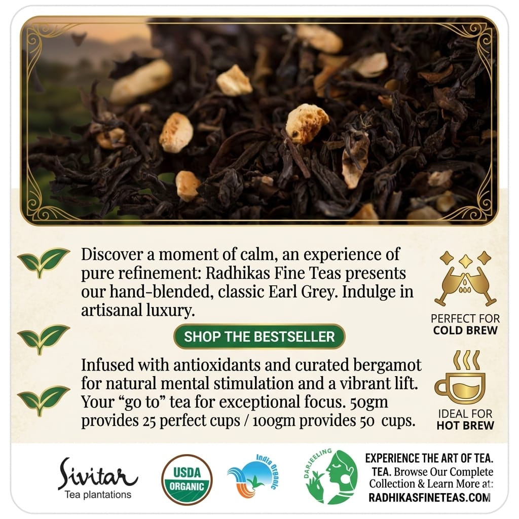 STRESS BUSTER Darjeeling Earl Grey Tea
