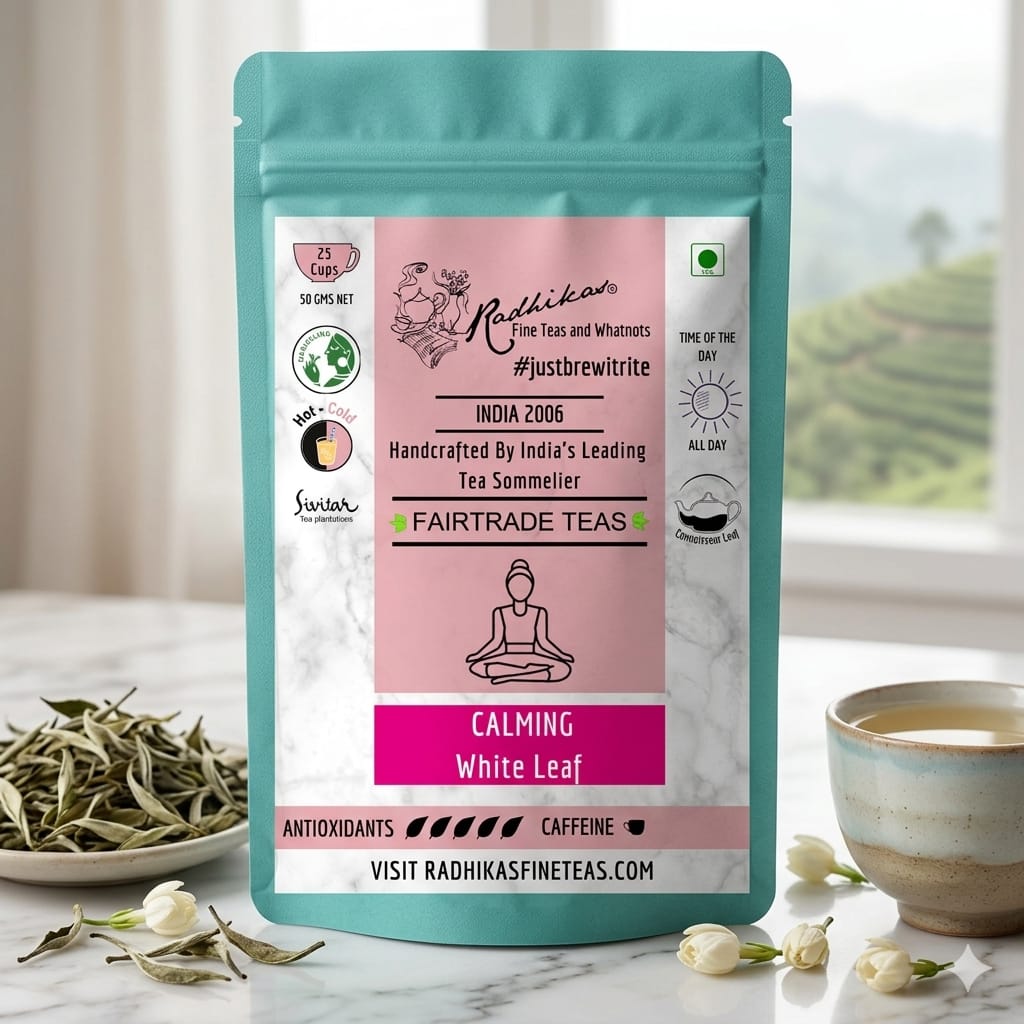 Thé blanc en vrac premium pour déstresser, calmer et dormir