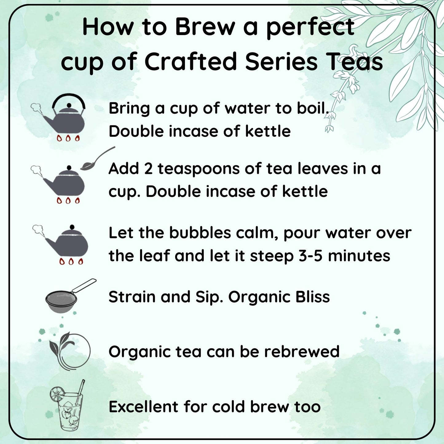The Crafted Collection (Sampler Pack) - A Tea that Celebrates Artisanal Blends and Natural Ingredients - Radhikas Fine Teas and Whatnots