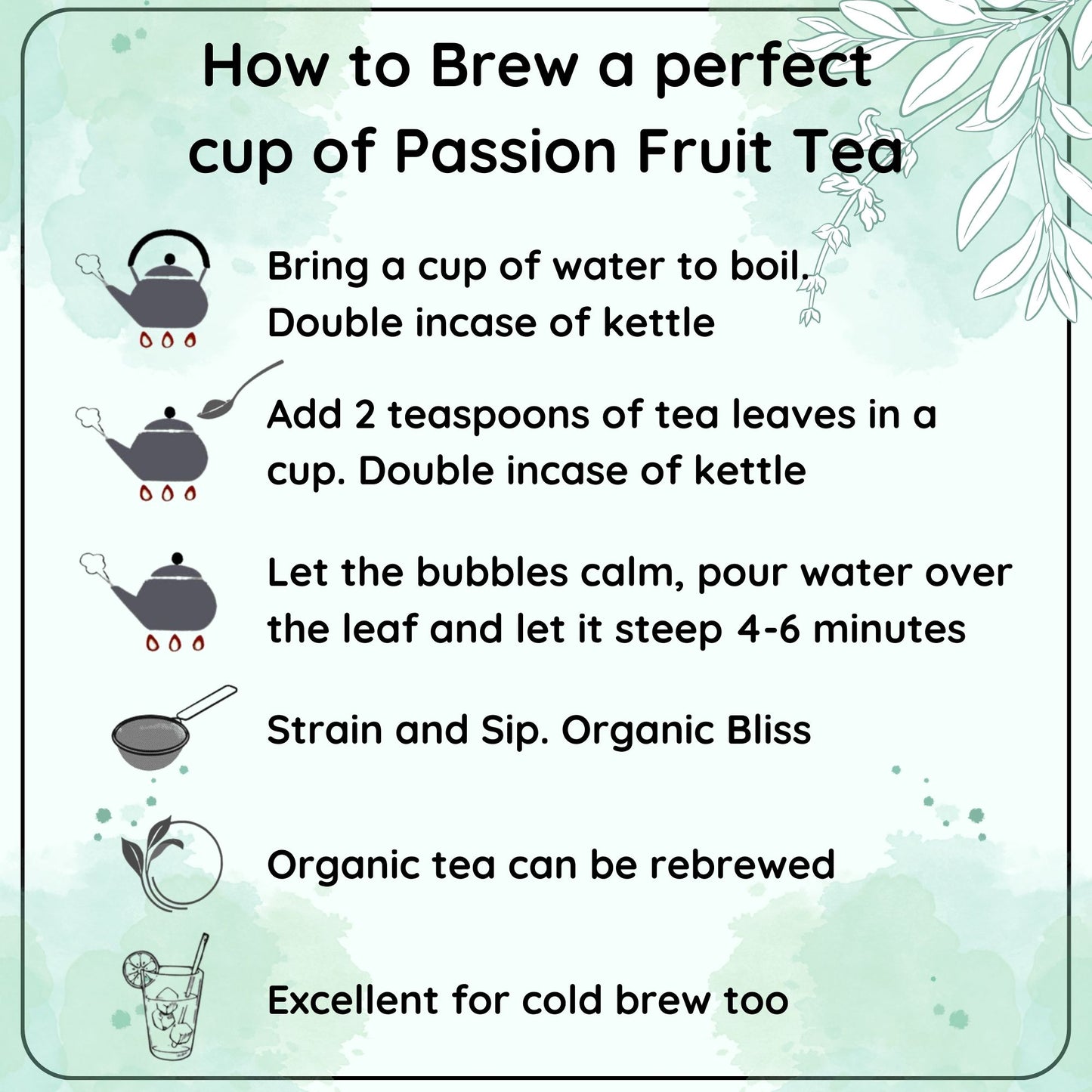 HORMONAL BALANCE Passion Fruit Darjeeling Leaf