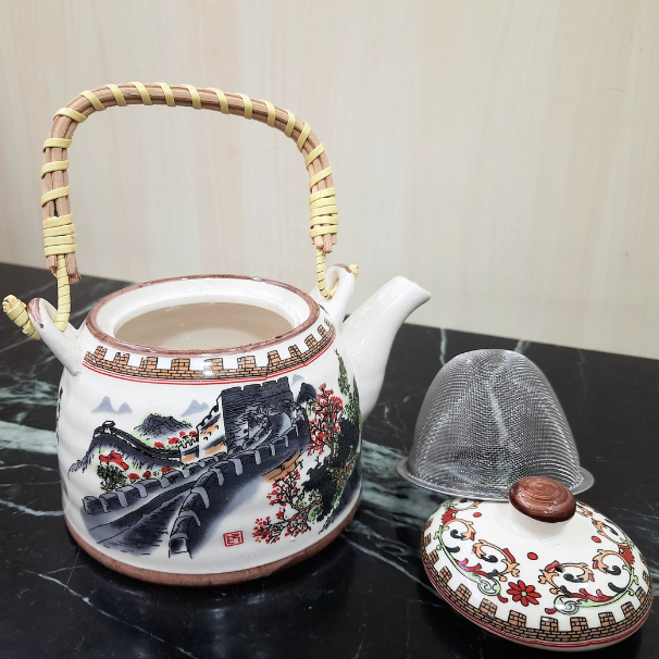 Oriental Porcelian Kettle - How to Enjoy the Best Tea Experience - Radhikas Fine Teas and Whatnots
