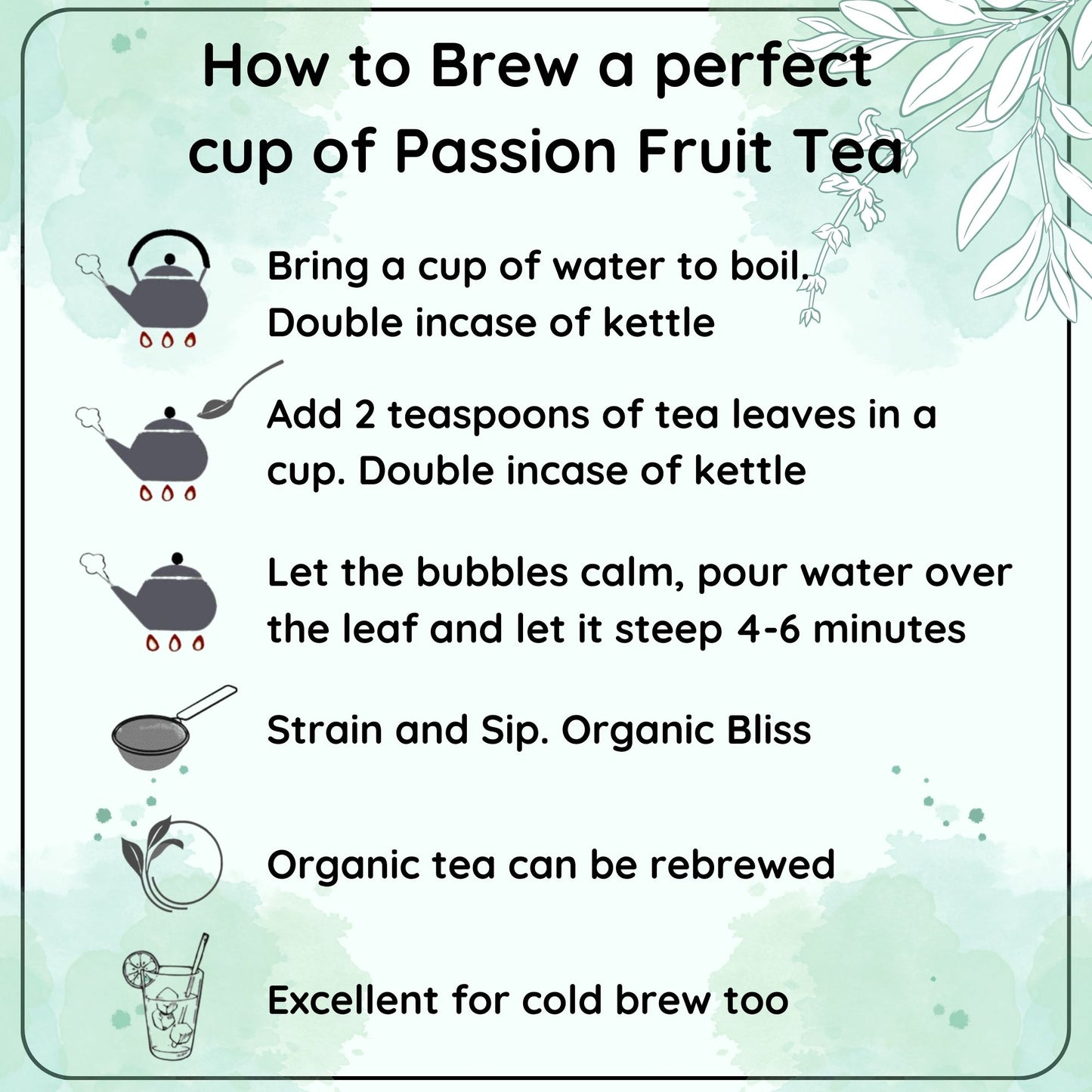 DESTRESS Passion Fruit Darjeeling Leaf - The Benefits of Drinking Destress Passion Fruit Tea for Antioxidants and Mental Stimulation - Radhikas Fine Teas and Whatnots