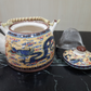 Oriental Porcelian Kettle -  How to Enjoy the Best Tea Experience - Radhikas Fine Teas and Whatnots
