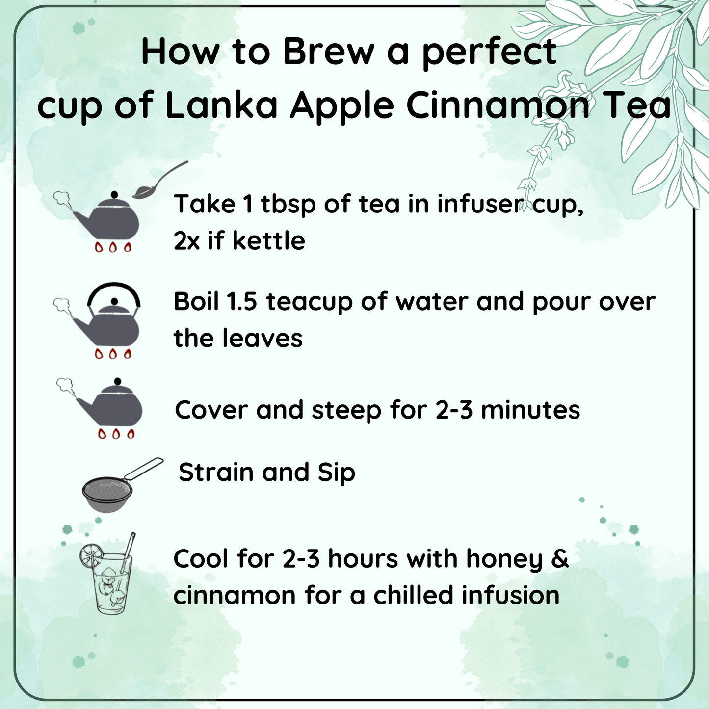 STRESS BUSTER Lanka Apple Cinnamon Tea