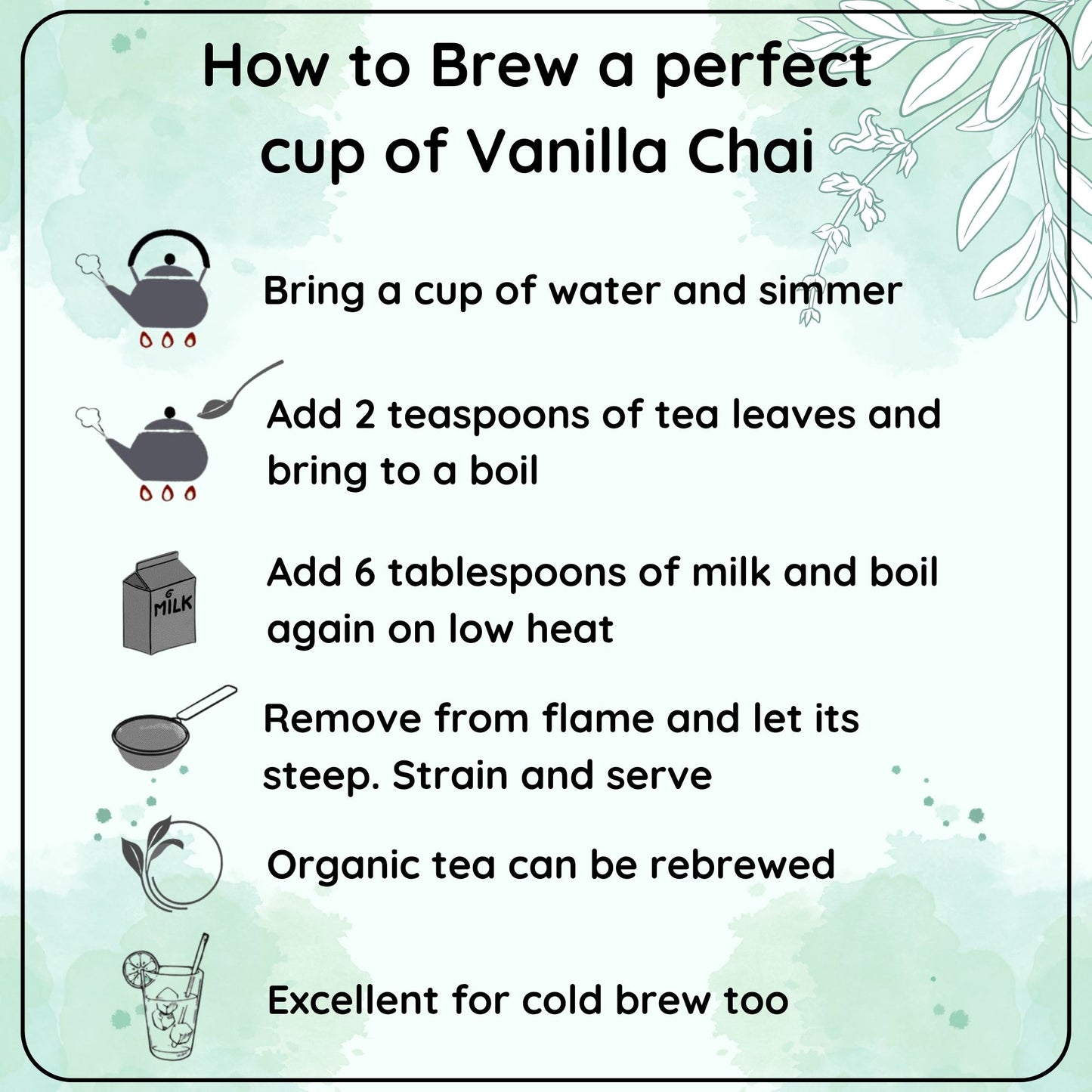 STRESS BUSTER Vanilla Chai