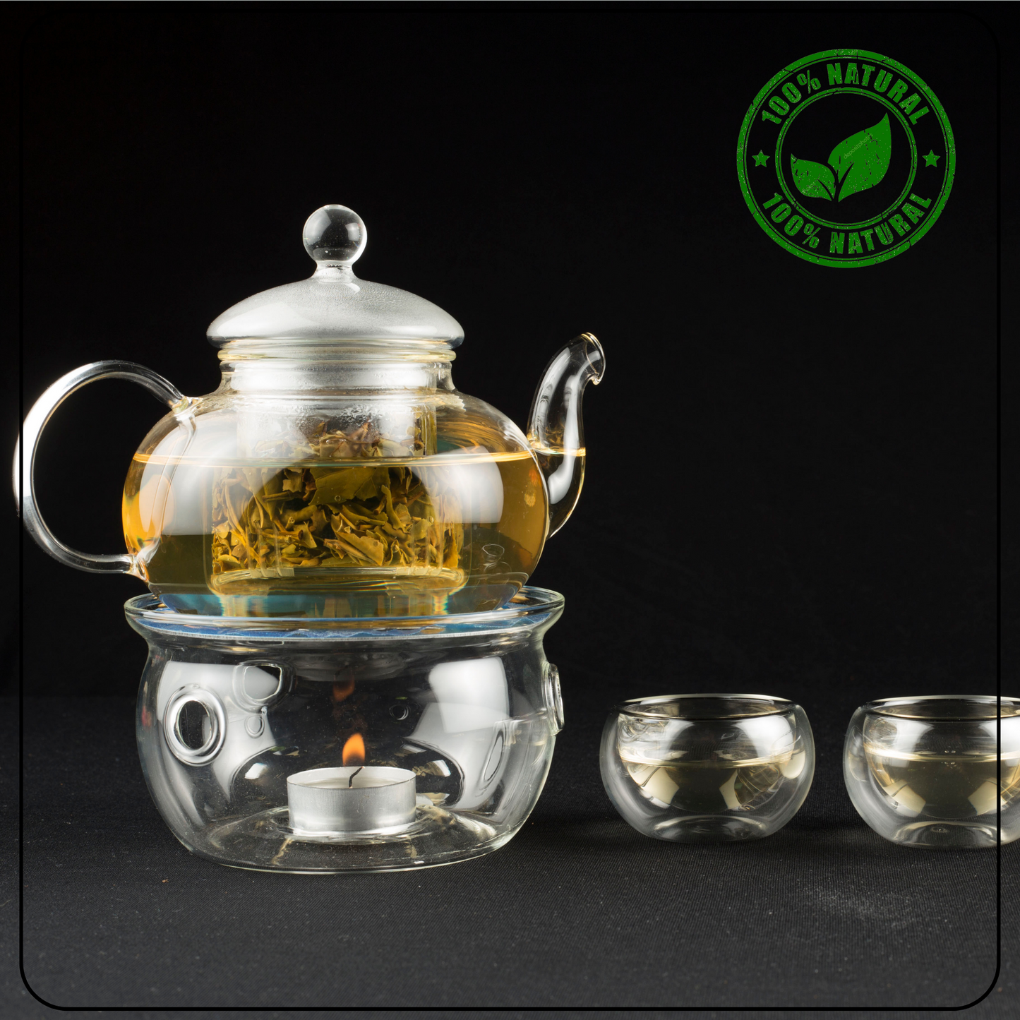 QUIET MOMENT China Silver Needle White Leaf - The Finest and Purest of All Teas - Radhikas Fine Teas and Whatnots