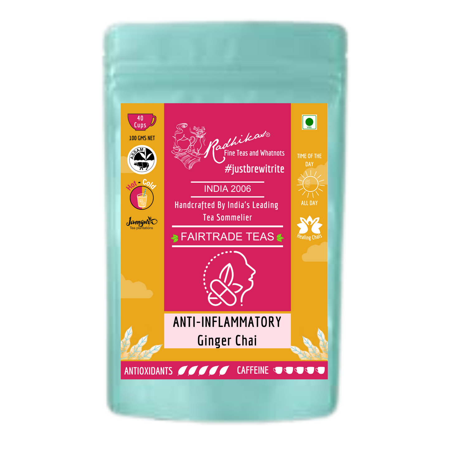 ANTI-INFLAMMATORY Ginger Chai