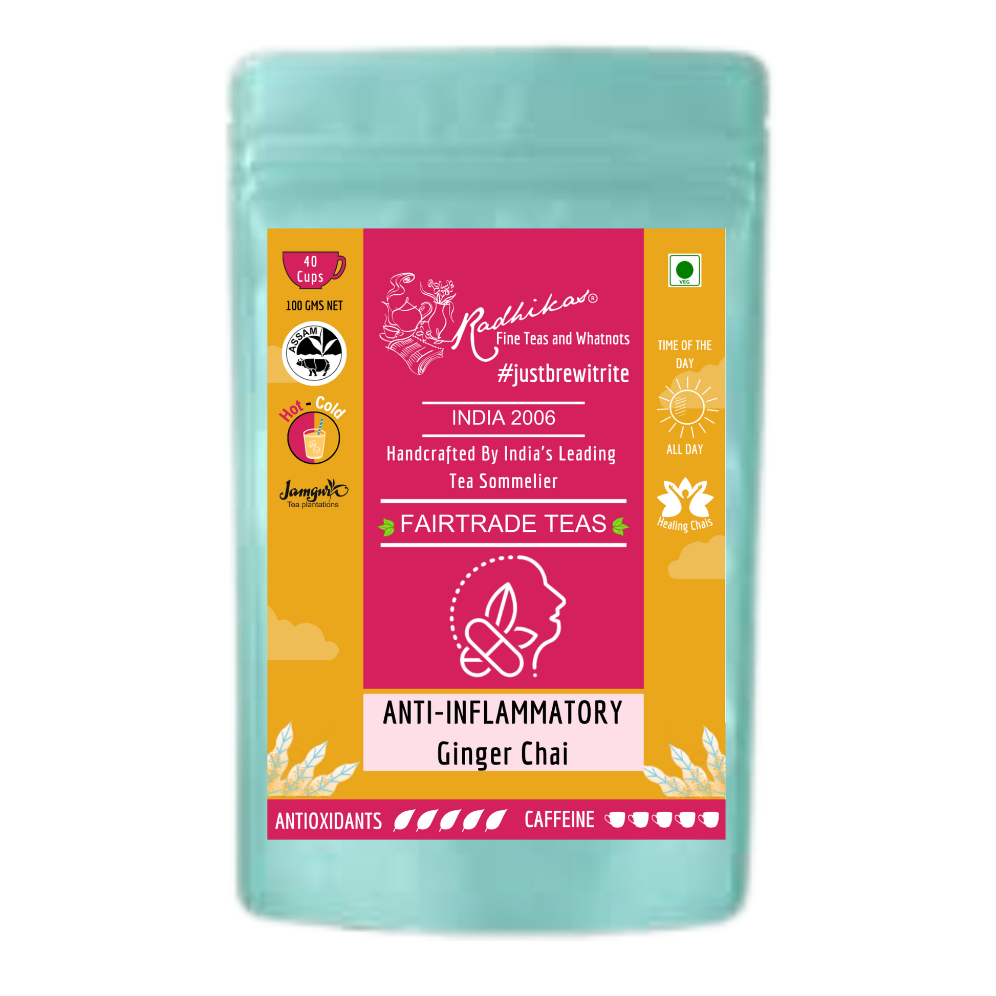 ANTI-INFLAMMATORY Ginger Chai