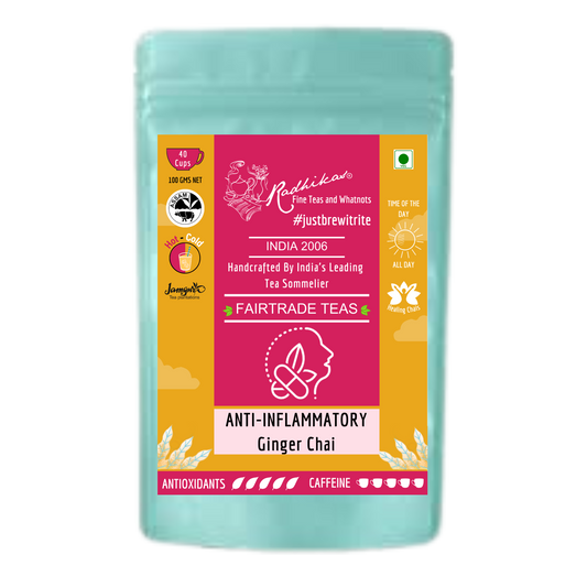 ANTI-INFLAMMATORY Ginger Chai - The Benefits of Zestful Ginger Chai for Your Health and Wellness