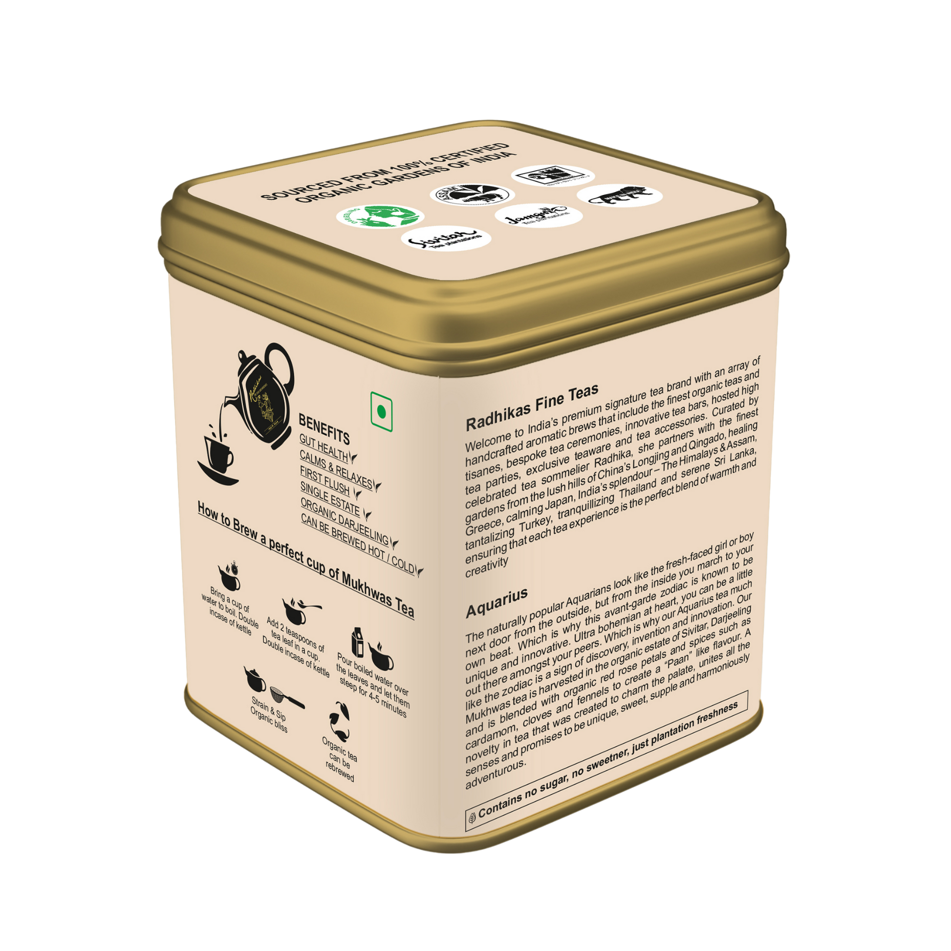 Aquarius Mukhwas Tea
