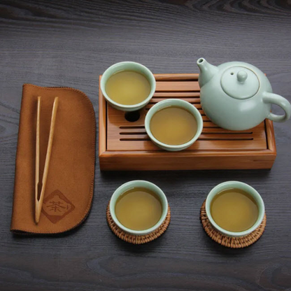 Bamboo Tea Tray -  A Tea Tray Just For You - Radhikas Fine Teas and Whatnots
