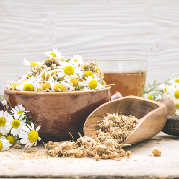 CALMING Chamomile Flower Decaf Tisane