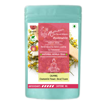 CALMING Chamomile Flower Decaf Tisane