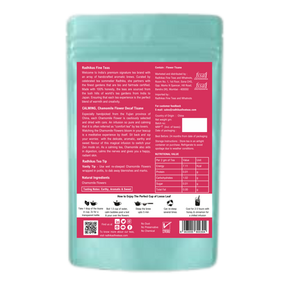 CALMING Chamomile Flower Decaf Tisane