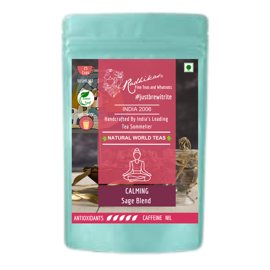CALMING Sage Blend - A Herbal Tea for Relaxation and Wellness