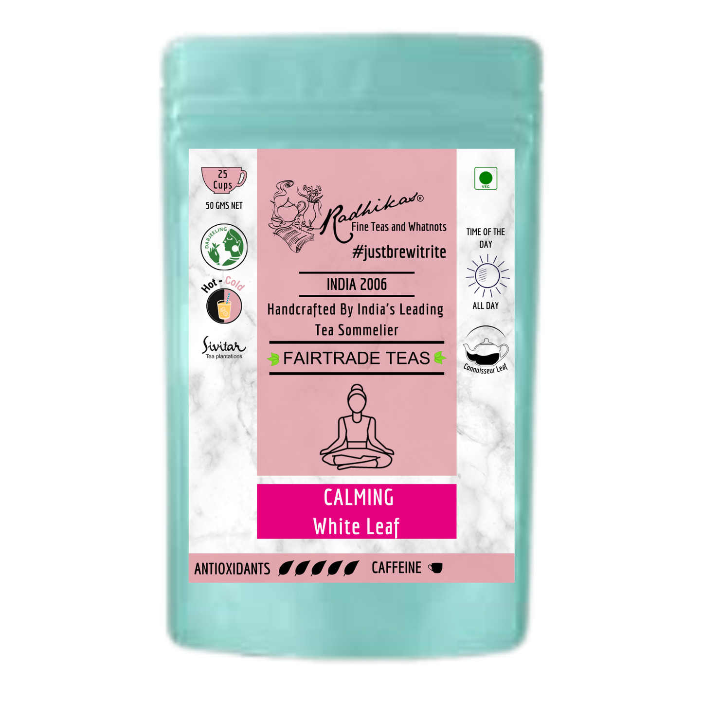 CALMING White Leaf - How White Tea Can Help You Relax and Focus