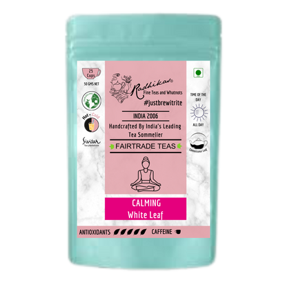 CALMING White Leaf - How White Tea Can Help You Relax and Focus