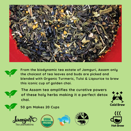 Cancer Turmeric Tulsi Liquorice Chai