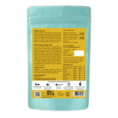 DETOX Hibiscus Roselle Tisane