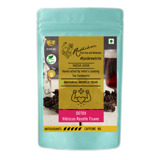 DETOX Hibiscus Roselle Tisane - A Tangy and Refreshing Drink with Vitamin C
