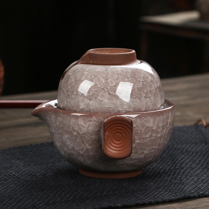 Double Brewing Set, Style Gaiwan Cum Sipping Cup - Tea brewing and sipping set all in one go - Radhikas Fine Teas and Whatnots