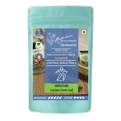 ENERGISING Laoshan Green Leaf - The Tea That Gives You More Energy and Focus