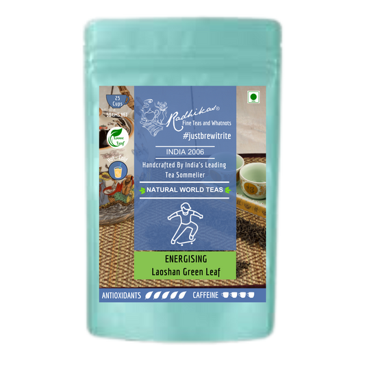 ENERGISING Laoshan Green Leaf - The Tea That Gives You More Energy and Focus