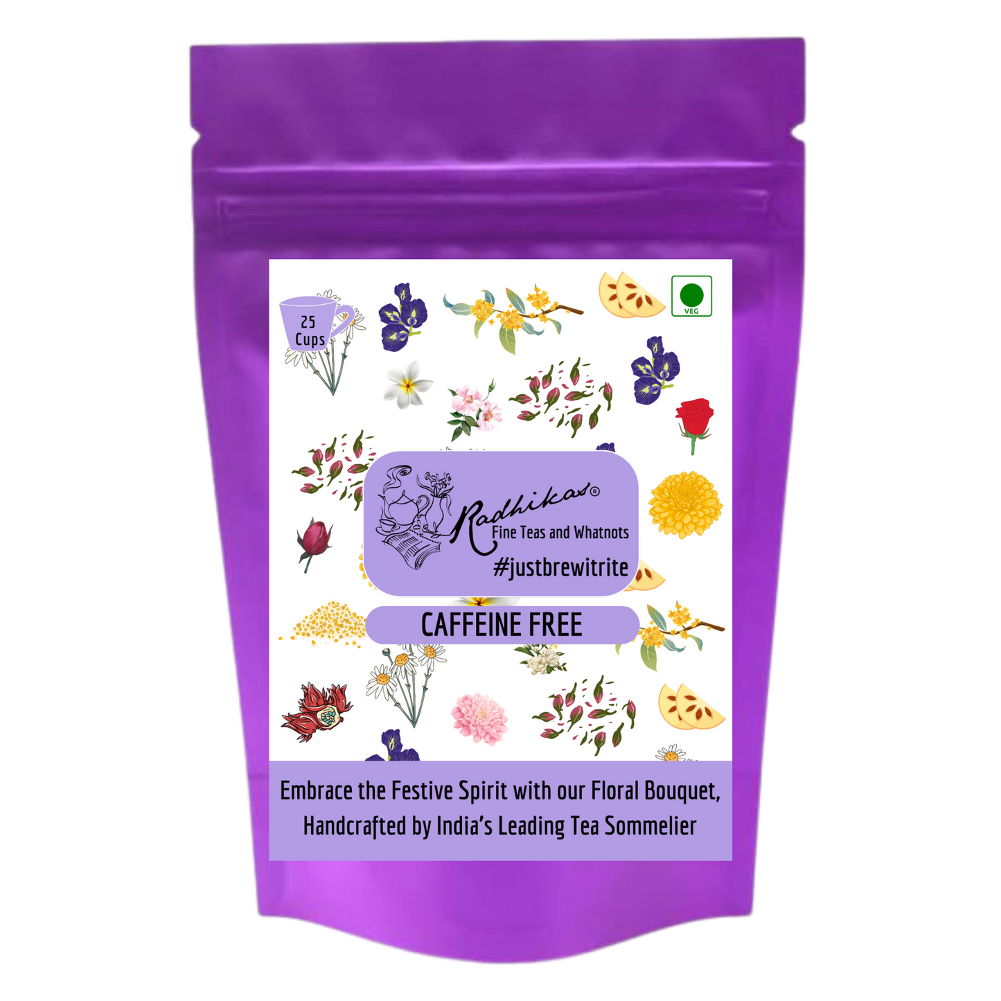 Festive Floral Gift Tea