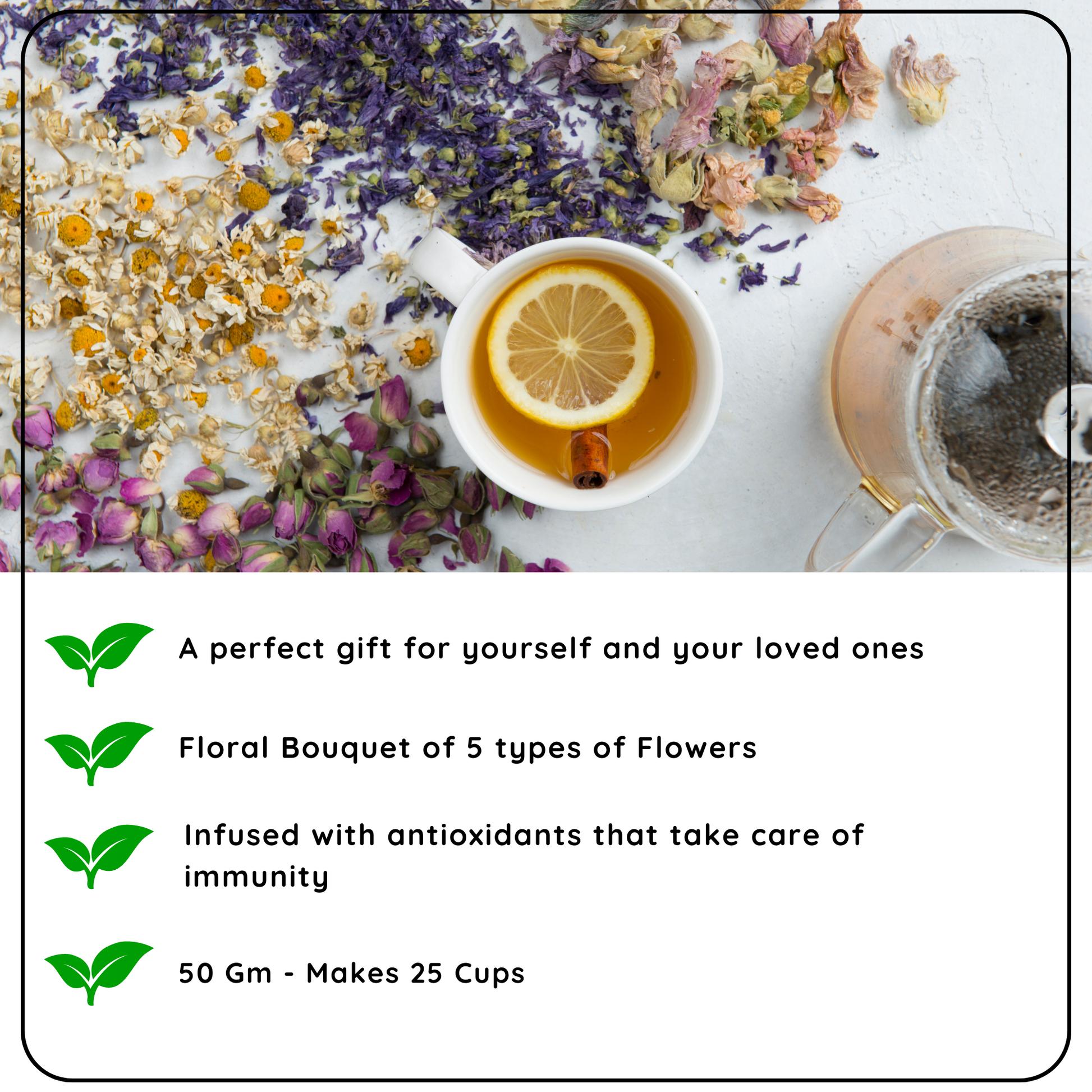 Festive Floral Gift Tea