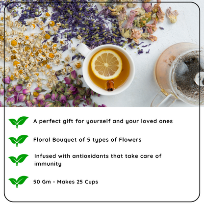 Festive Floral Gift Tea