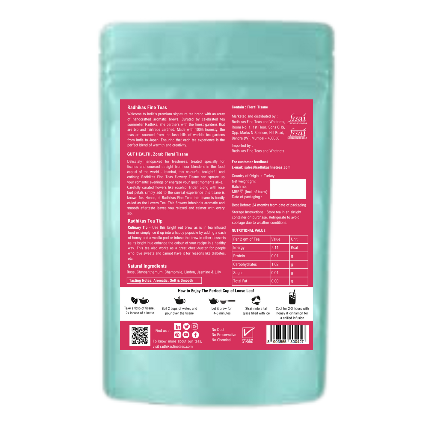GUT HEALTH Zorab Floral Tisane
