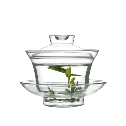 Gaiwan The Brewing Cup With Saucer Transparent