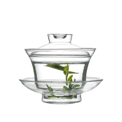 Gaiwan The Brewing Cup With Saucer Transparent