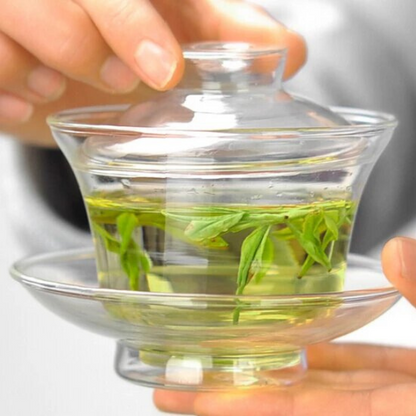 Gaiwan The Brewing Cup With Saucer - The Oriental Teacup Saucer And Lid - Radhikas Fine Teas and Whatnots