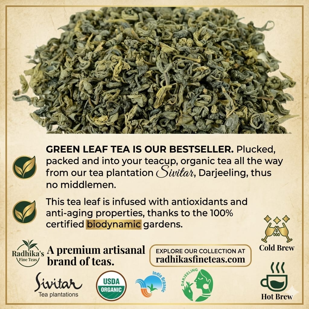 Best Green Loose Leaf For Energy Boost And Clear Glowing Skin