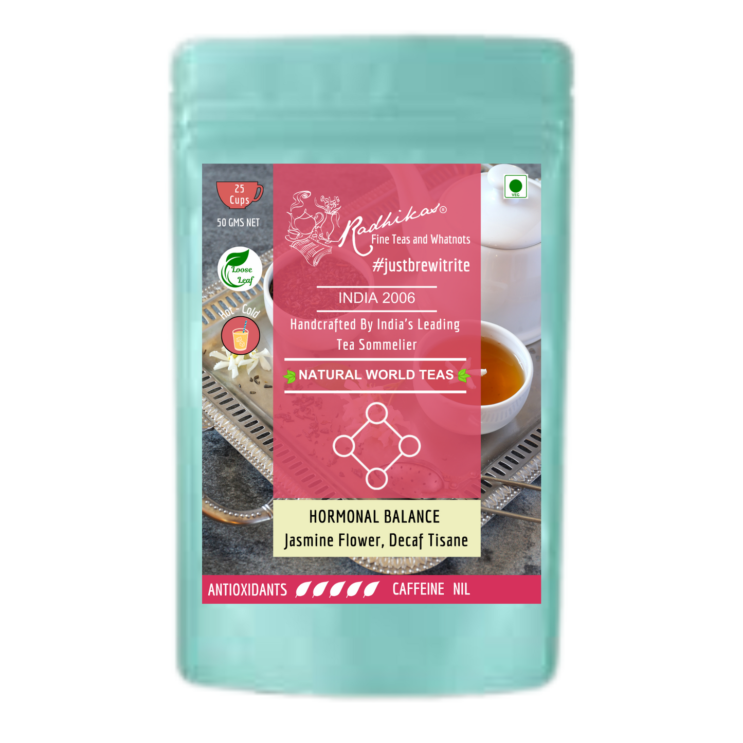 HORMONAL BALANCE Jasmine Flower Decaf Tisane