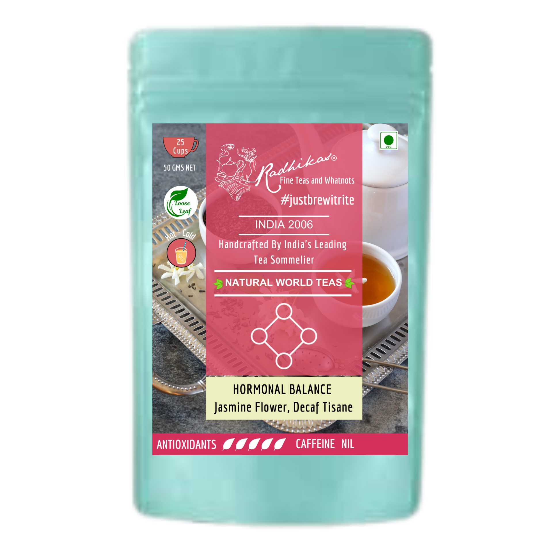 HORMONAL BALANCE Jasmine Flower Decaf Tisane
